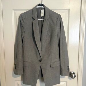 Express Gray Blazer slightly padded NWT
